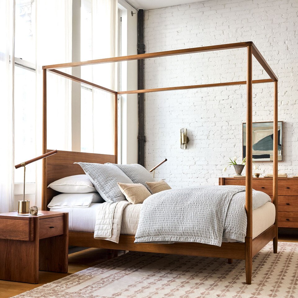 Otto Bedside Table (58 cm) West Elm UK